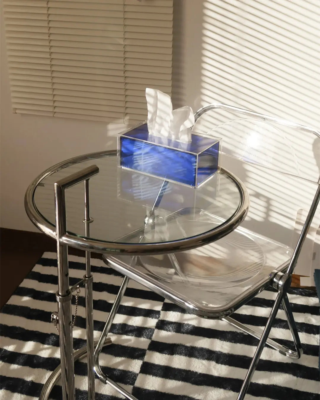 Modern colorful tissue box