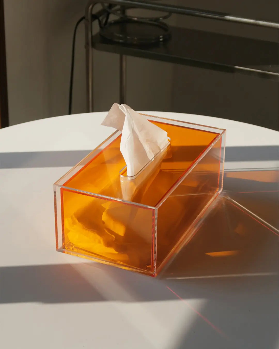 Modern colorful tissue box