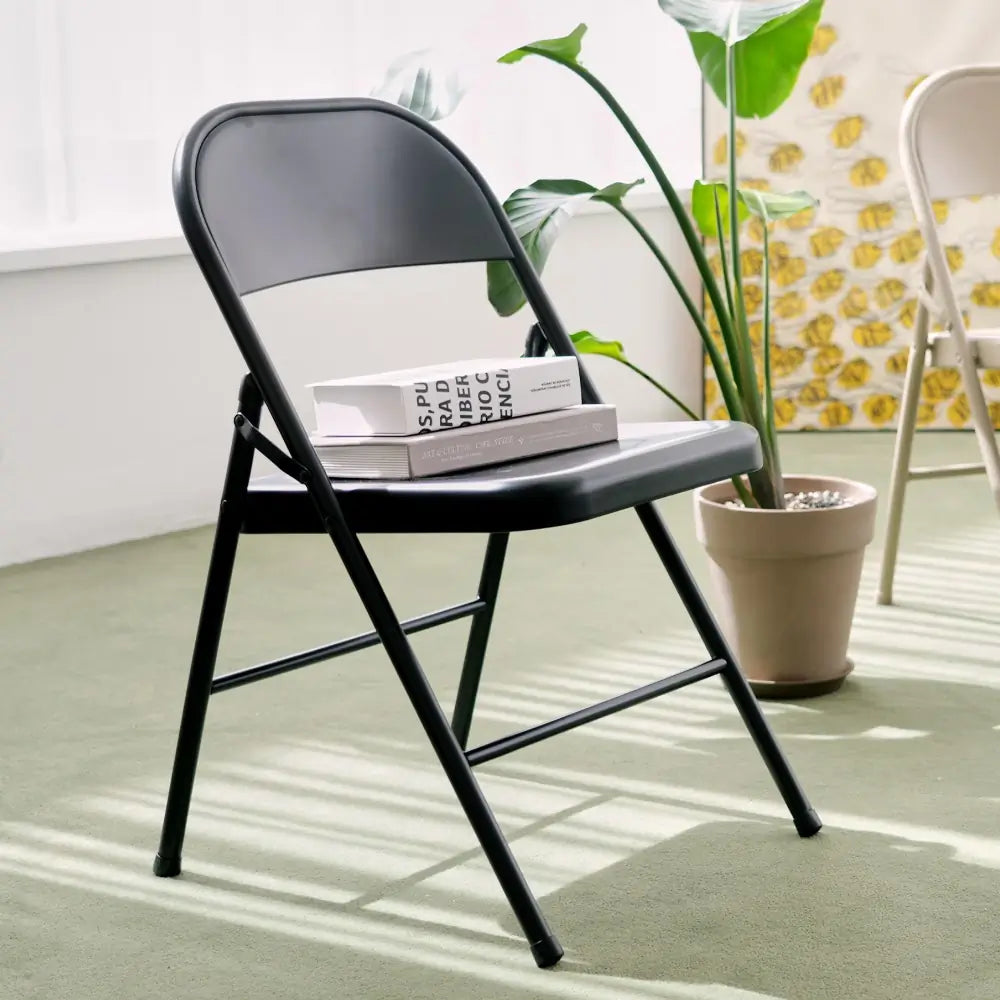 Mid-century folding colorful chair