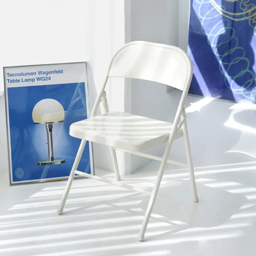 Mid-century folding colorful chair