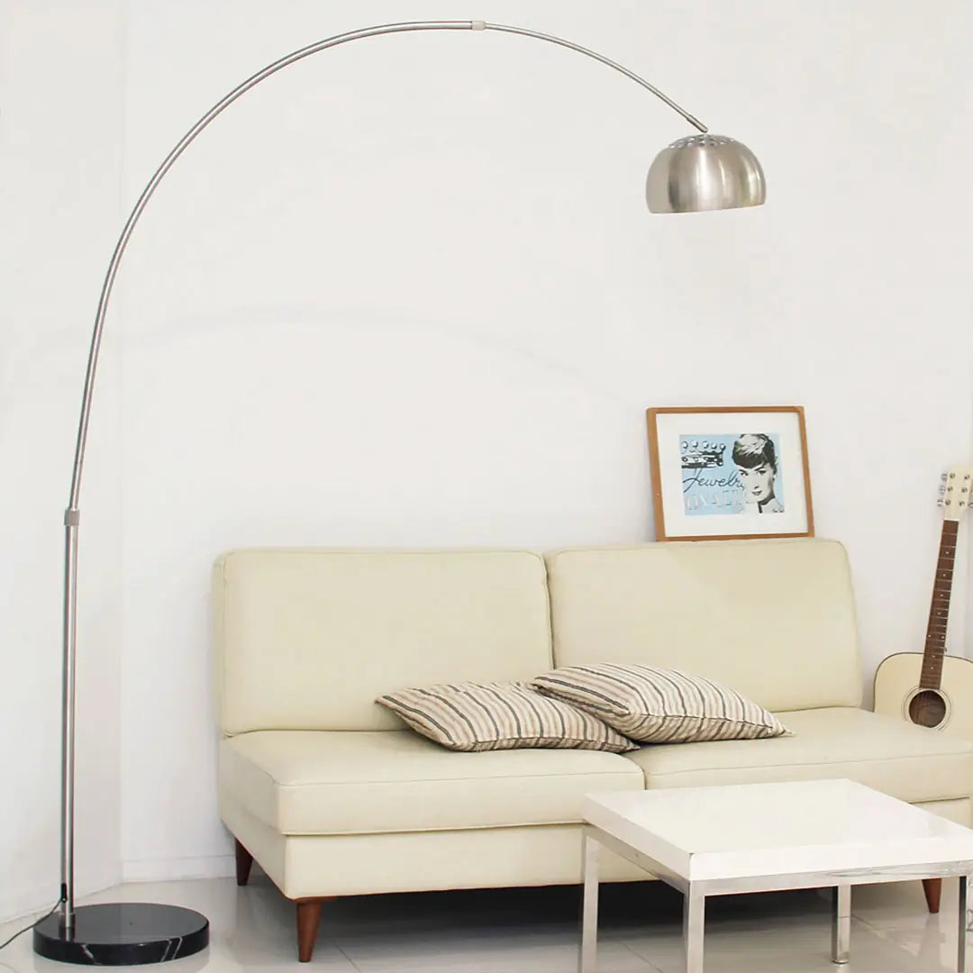 Arched floor lamp