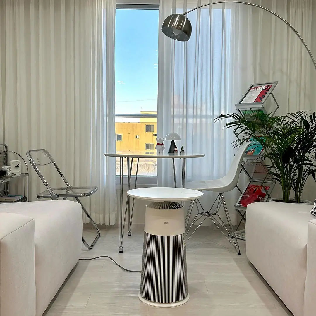 Arched floor lamp