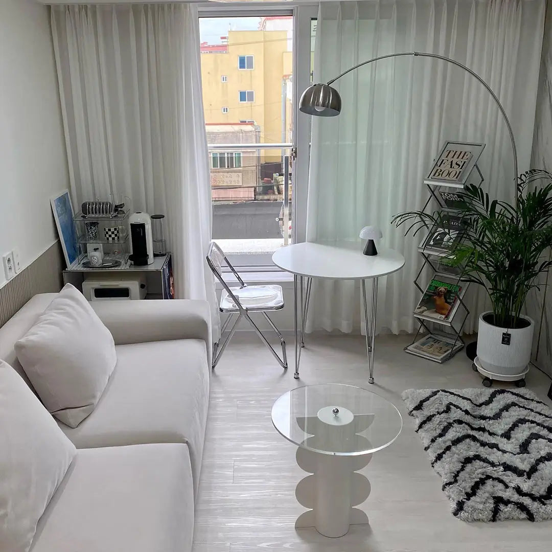 Arched floor lamp