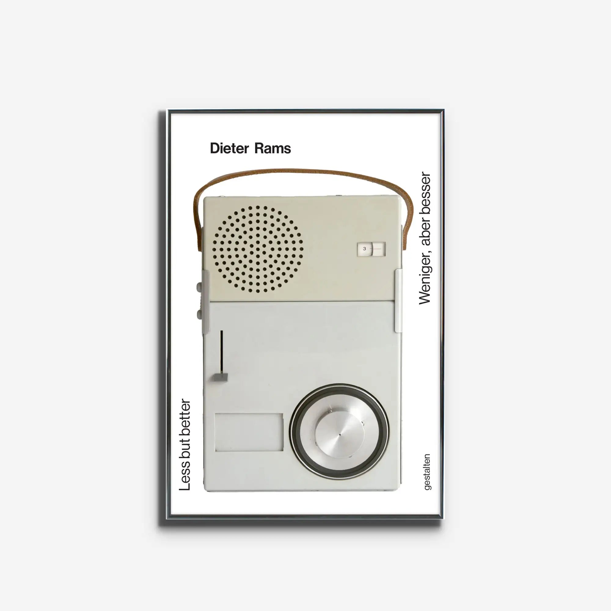 Dieter Rams - Less but better