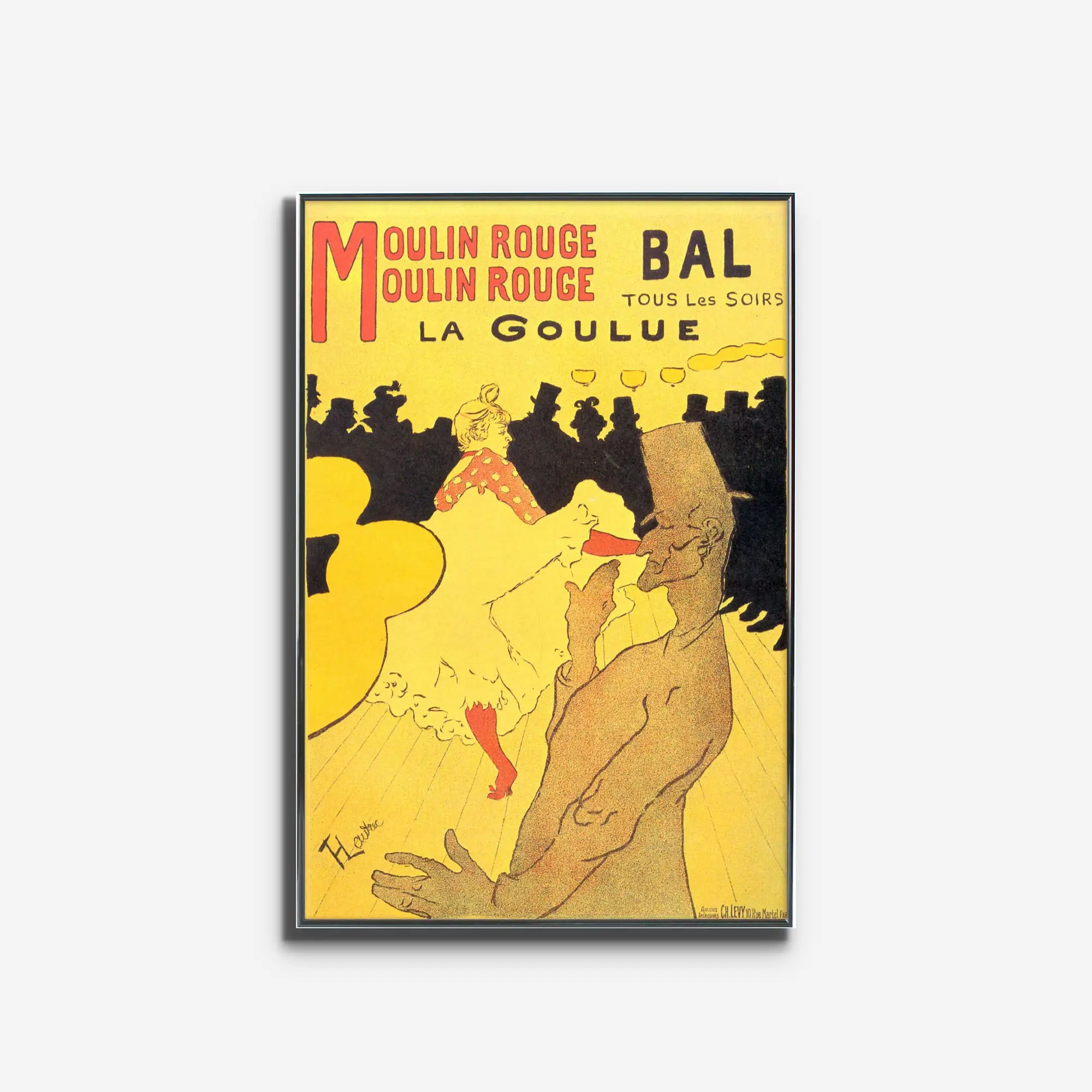Toulouse-Lautrec "Moulin-Rouge - La Goulue"