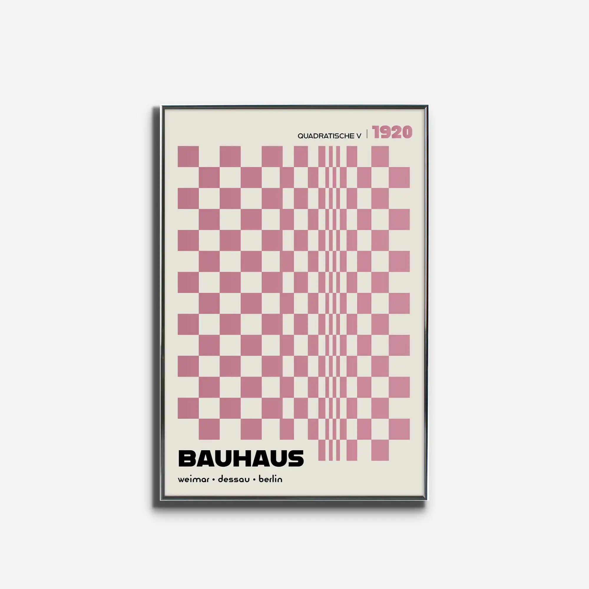 Quadratische, in Pink