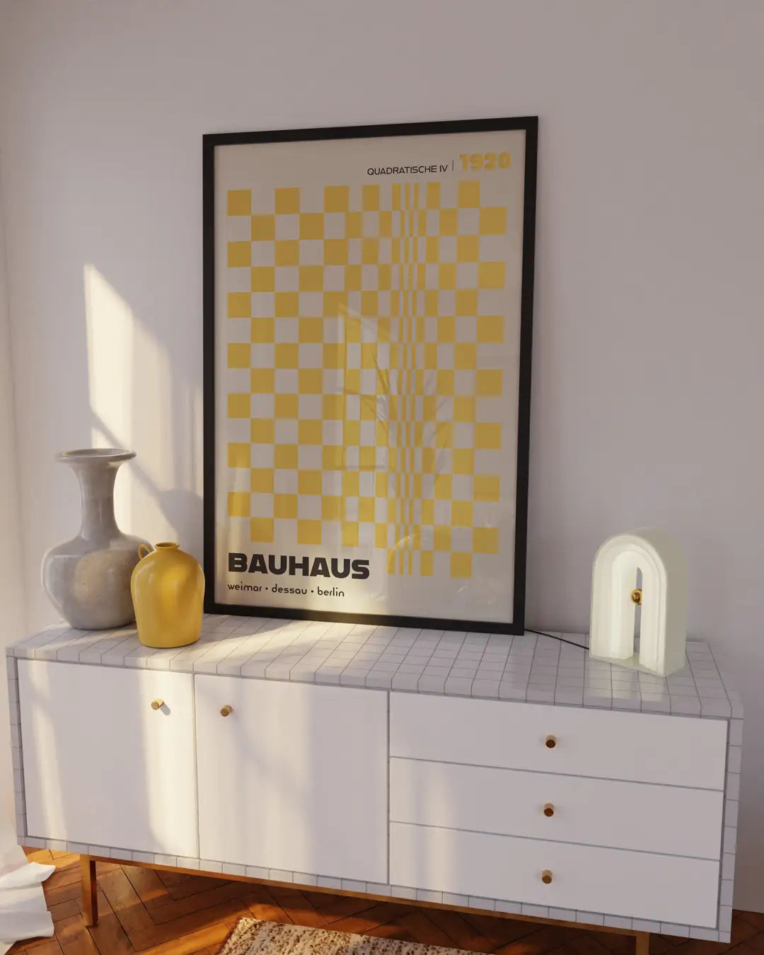 Quadratische, in Yellow