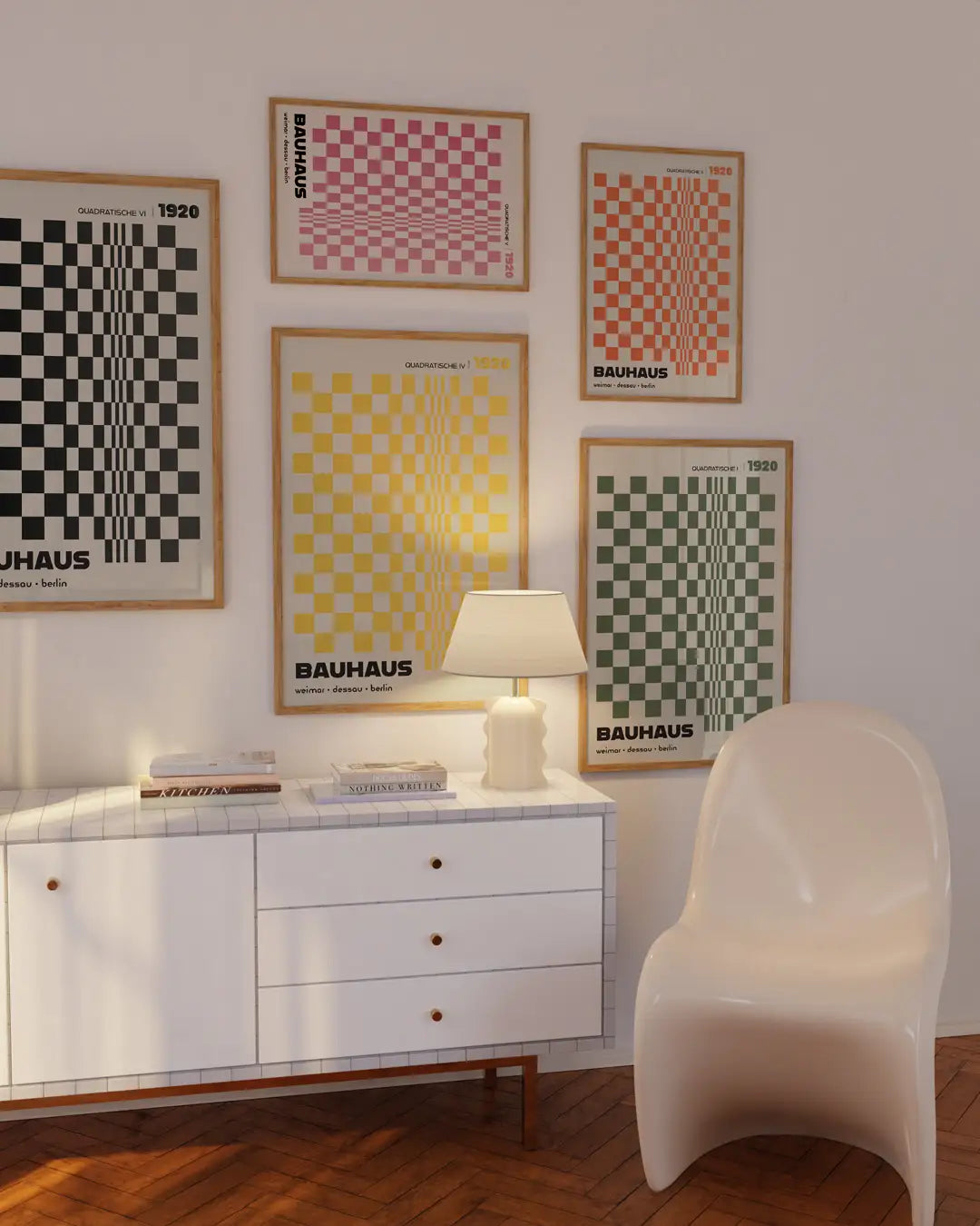 Quadratische, in Yellow