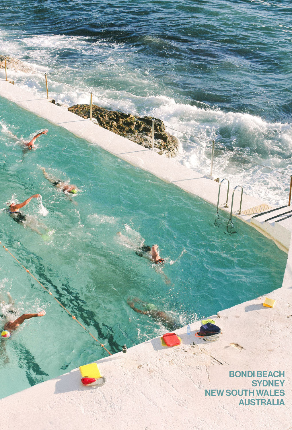Swimmers and the Sea