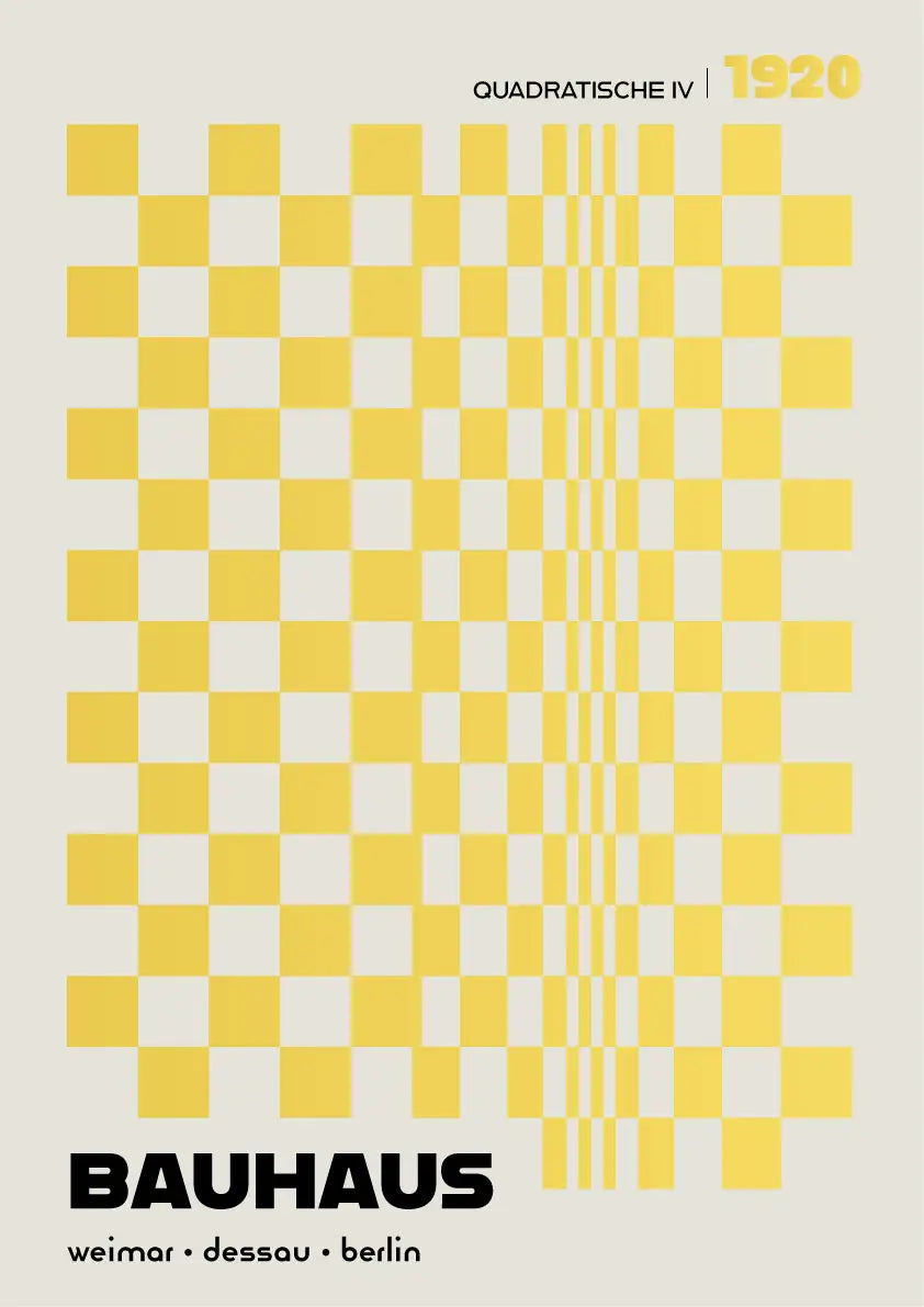 Quadratische, in Yellow