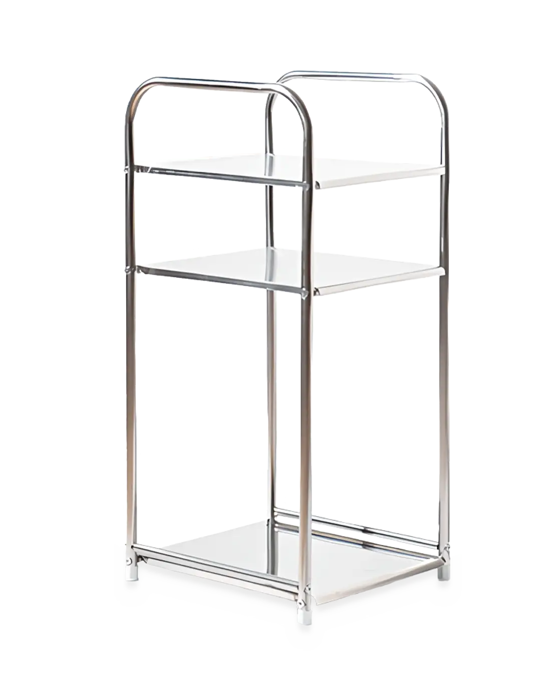 Stainless square mini shelf