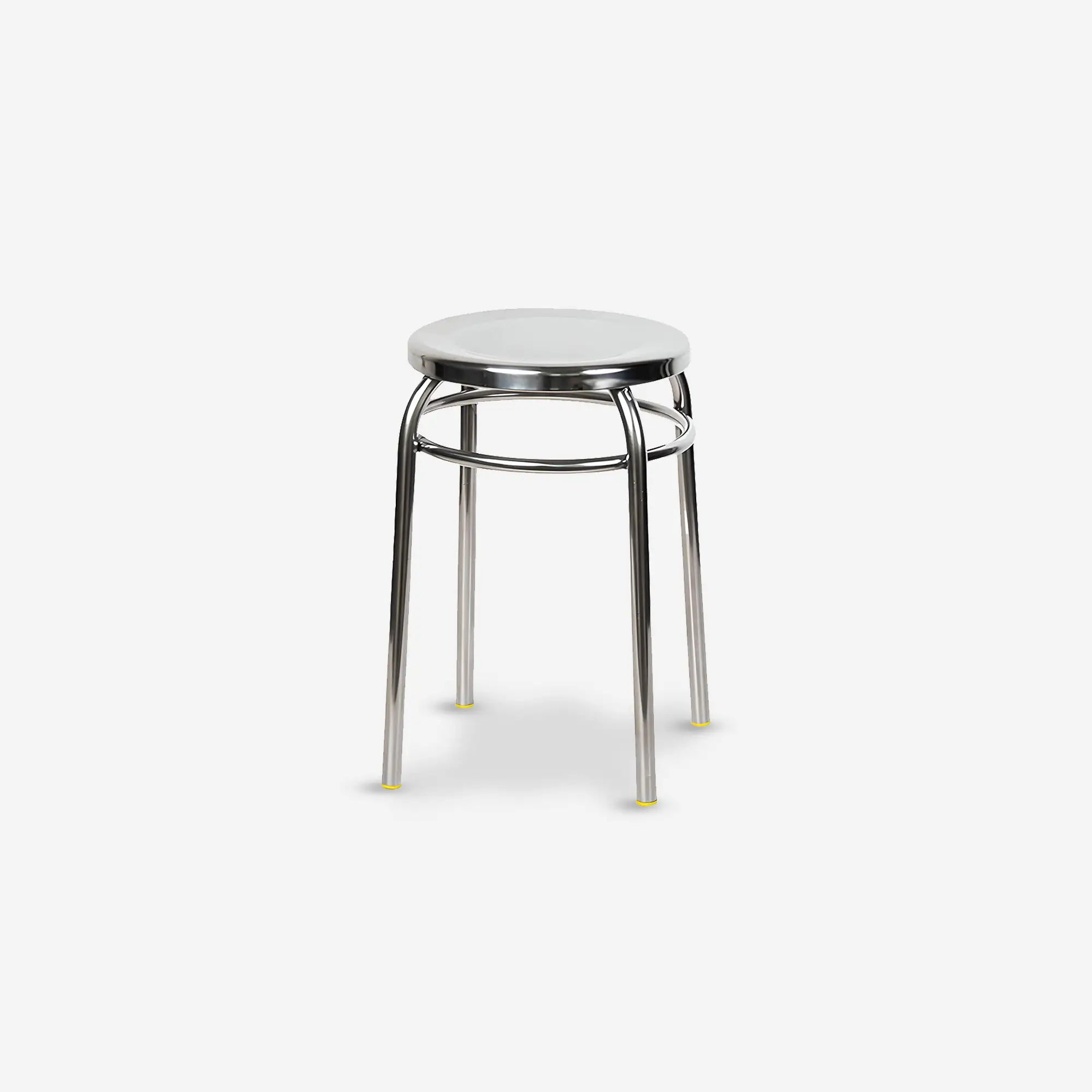 Stainless steel round stool – Official Bauhaus Japan