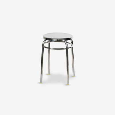 Stainless steel round stool