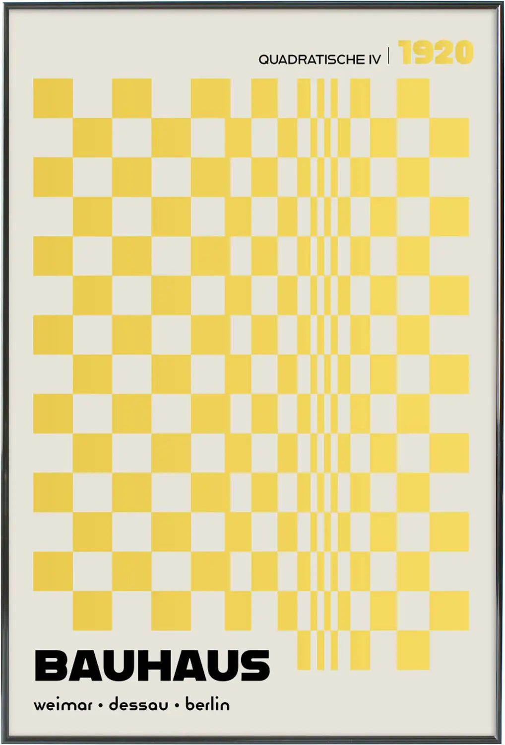 Quadratische, in Yellow