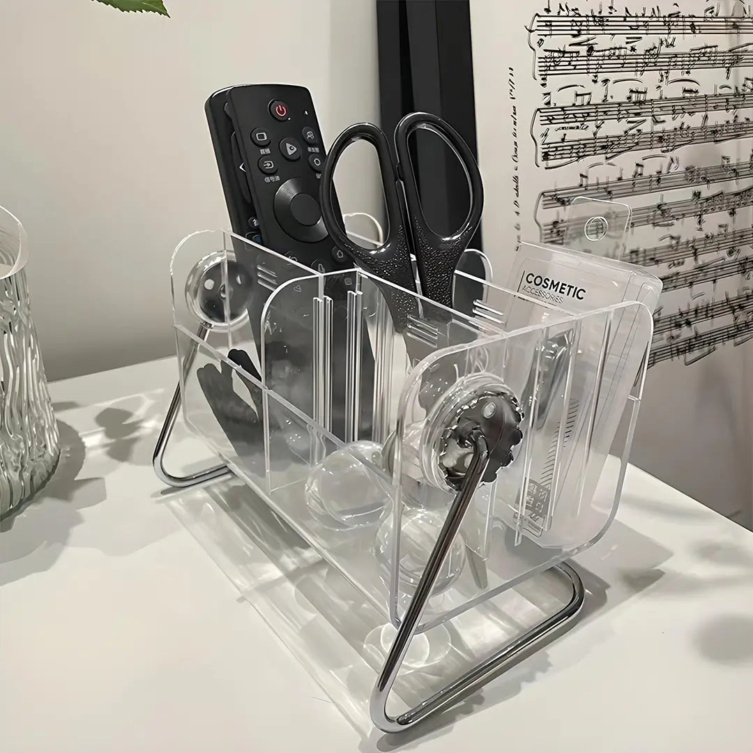 Acrylic desk organizer