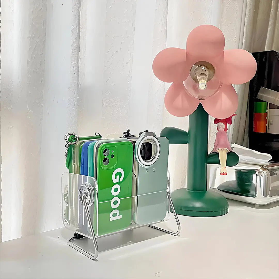 Acrylic desk organizer