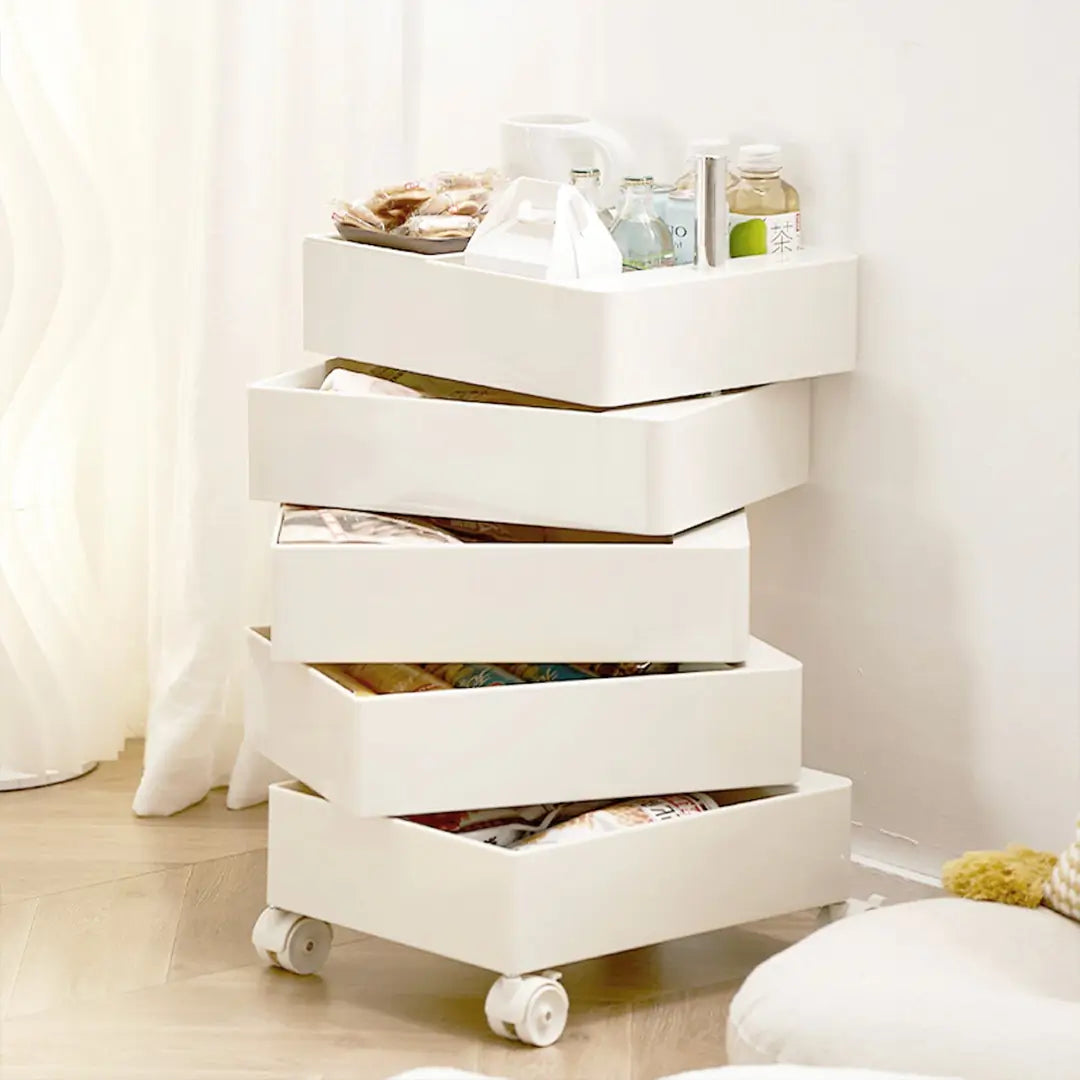 Modern movable 5 stages trolley