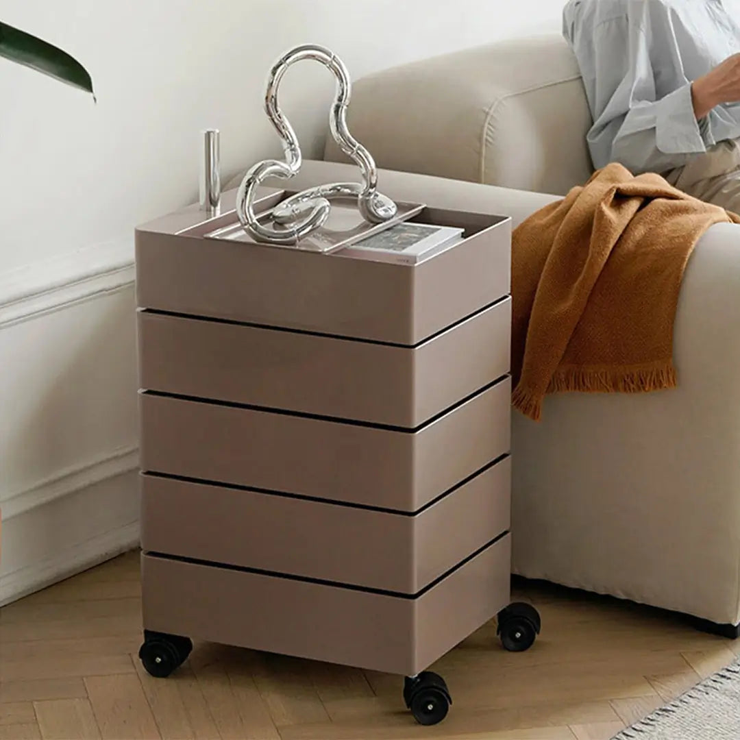 Modern movable 5 stages trolley