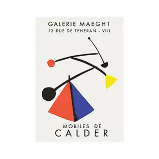 Poster Mobiles de Calder