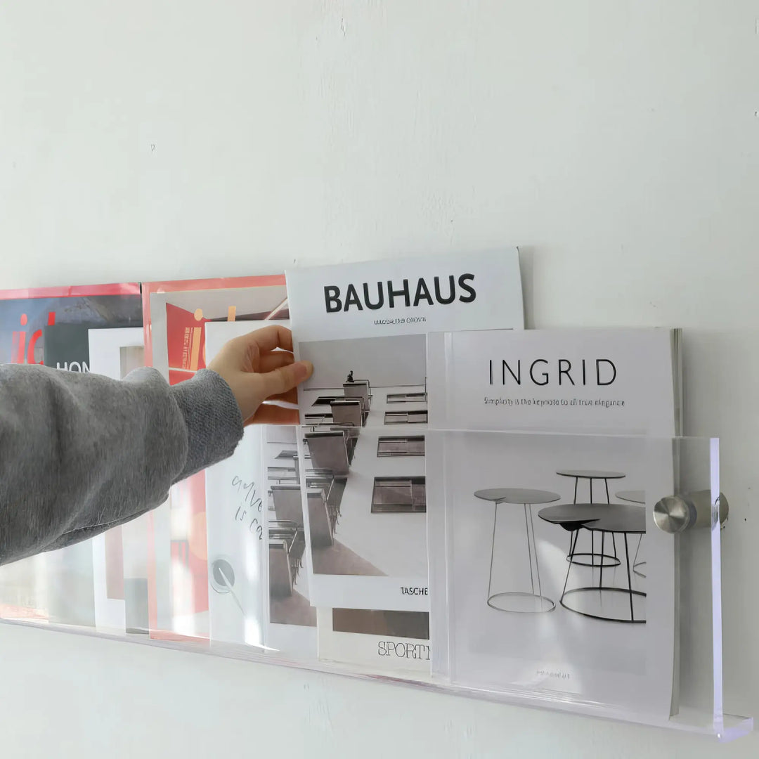 Bauhaus Acrylic wall shelf