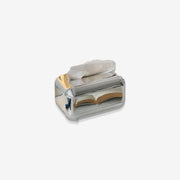 Modern chrome tissue box