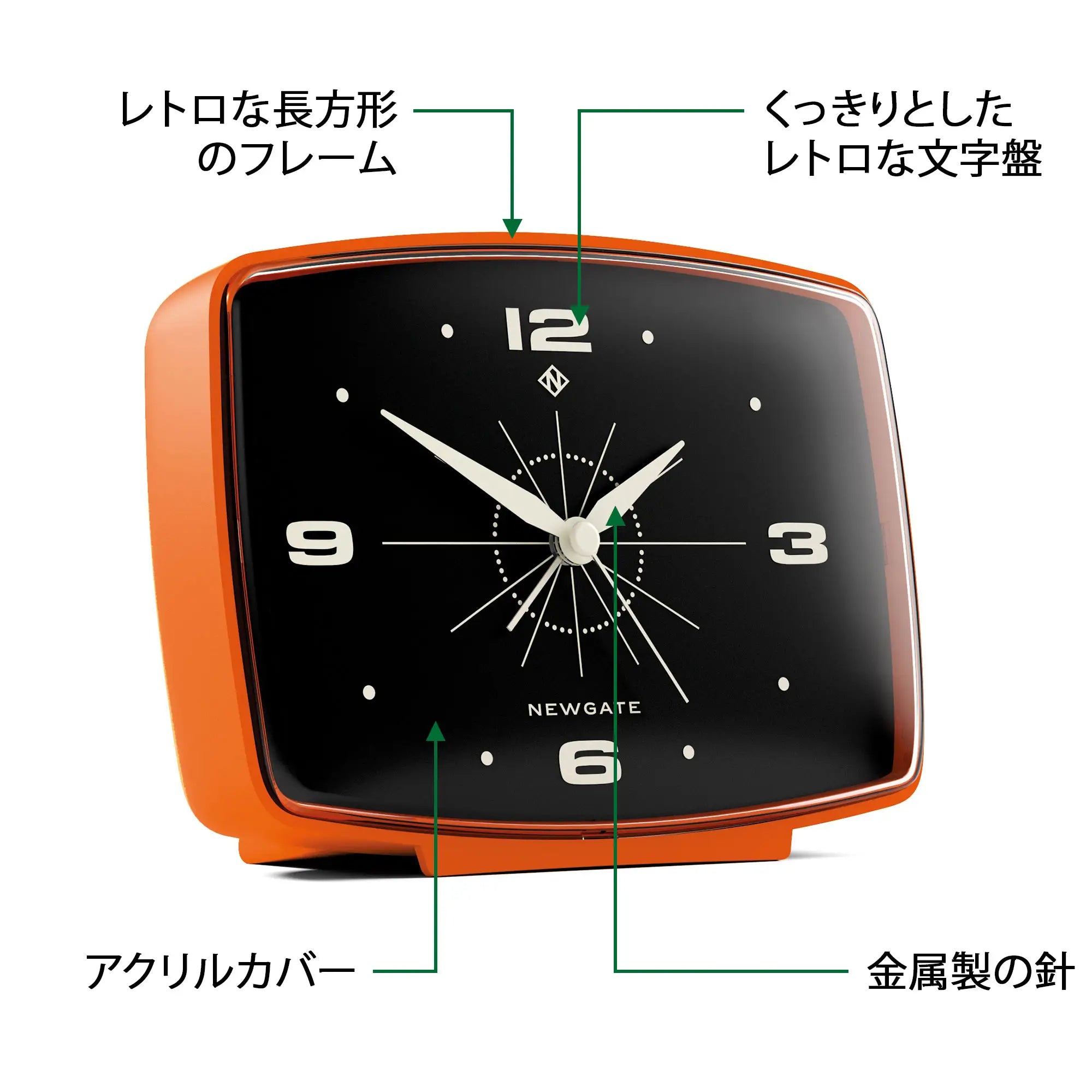 Newgate Brooklyn Orange - Reverse Dial