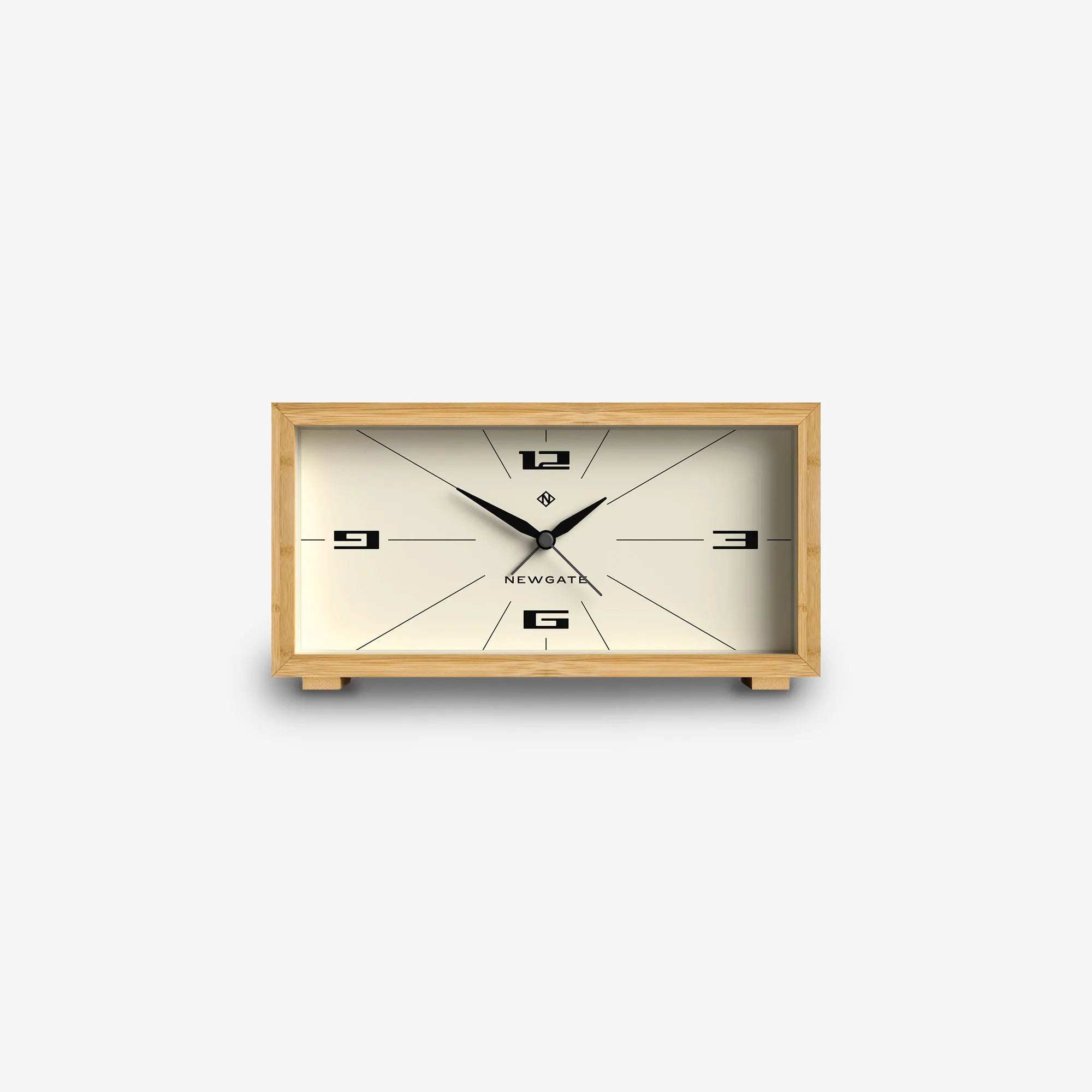 Newgate Lemur Alarm Clock in Bamboo