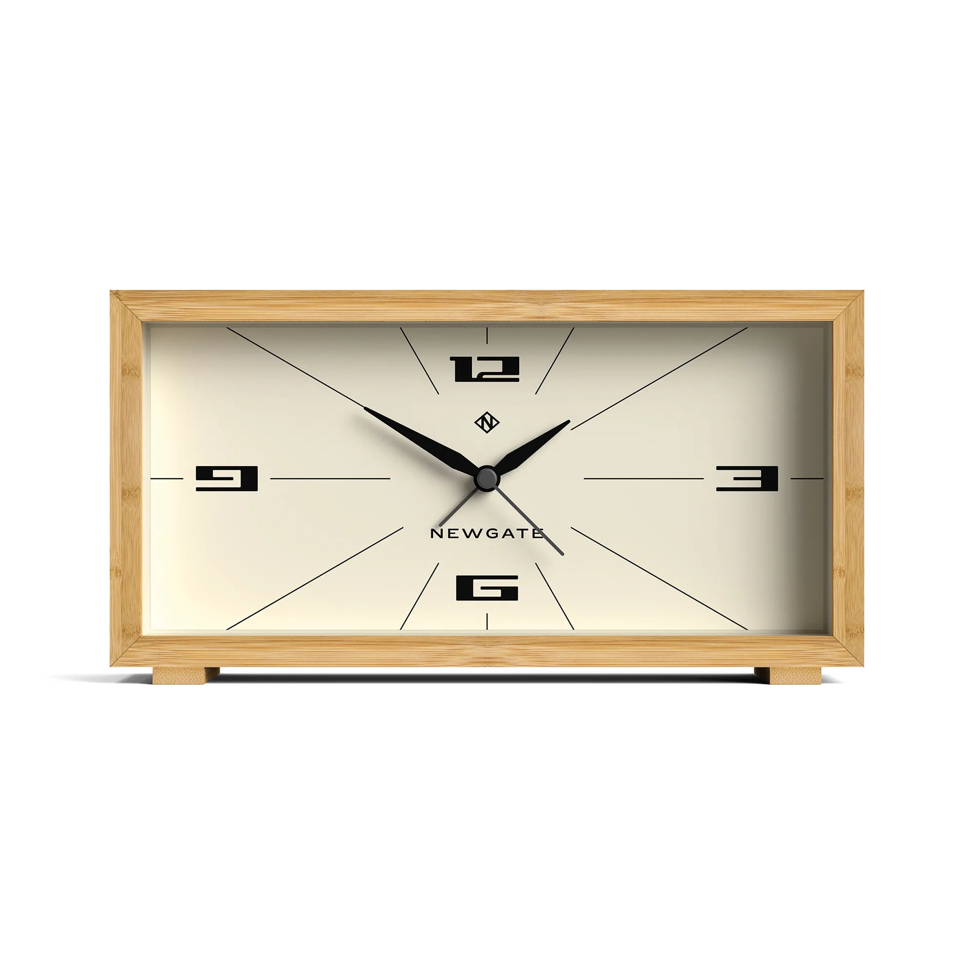 Newgate Lemur Alarm Clock in Bamboo