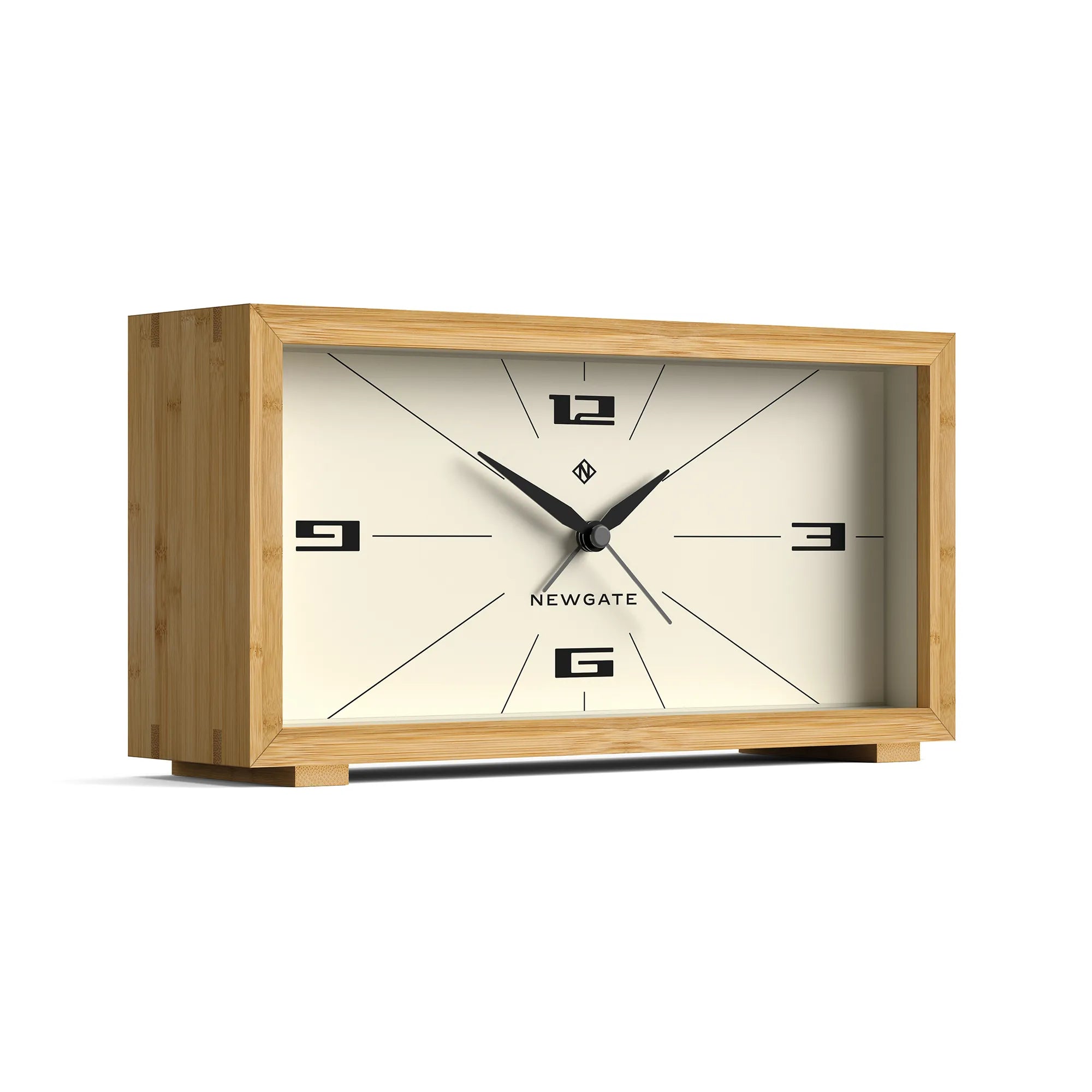 Newgate Lemur Alarm Clock in Bamboo