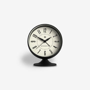 Newgate Spheric alarm clock in black