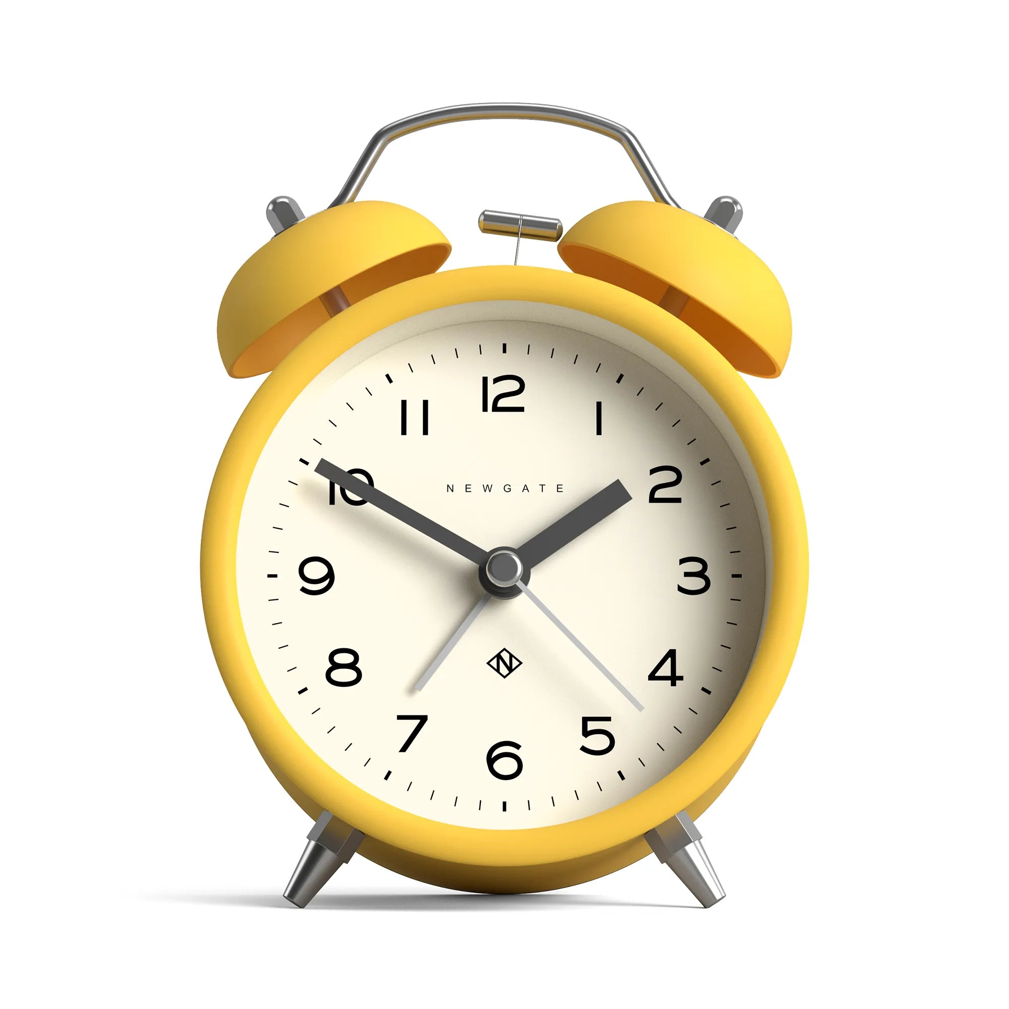 Newgate Echo Alarm Clock in Yellow