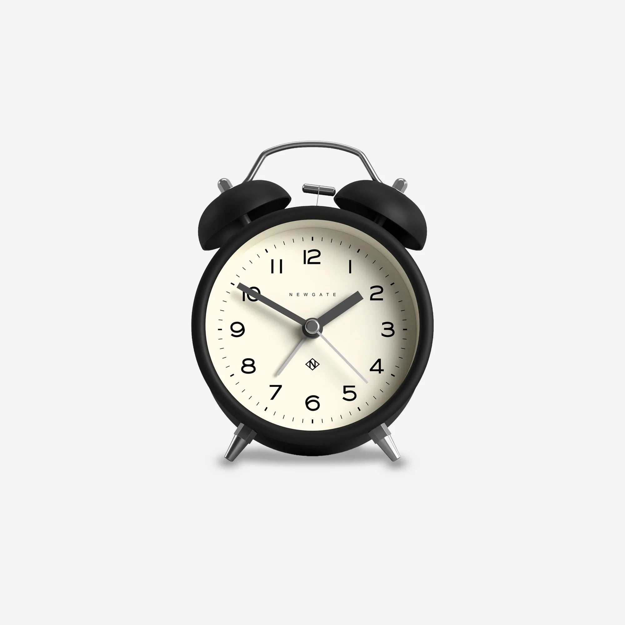 Newgate Echo Alarm Clock in Black