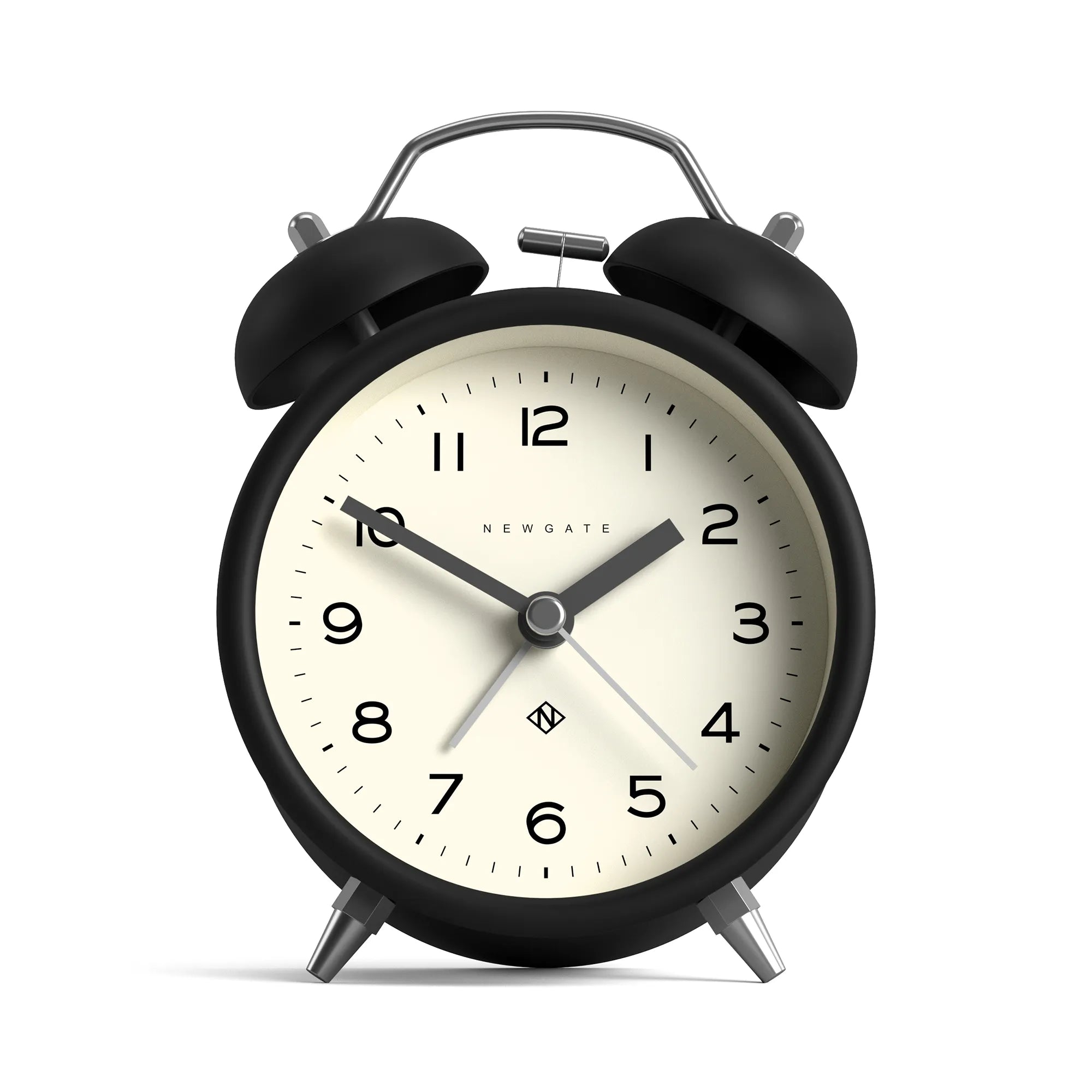 Newgate Echo Alarm Clock in Black