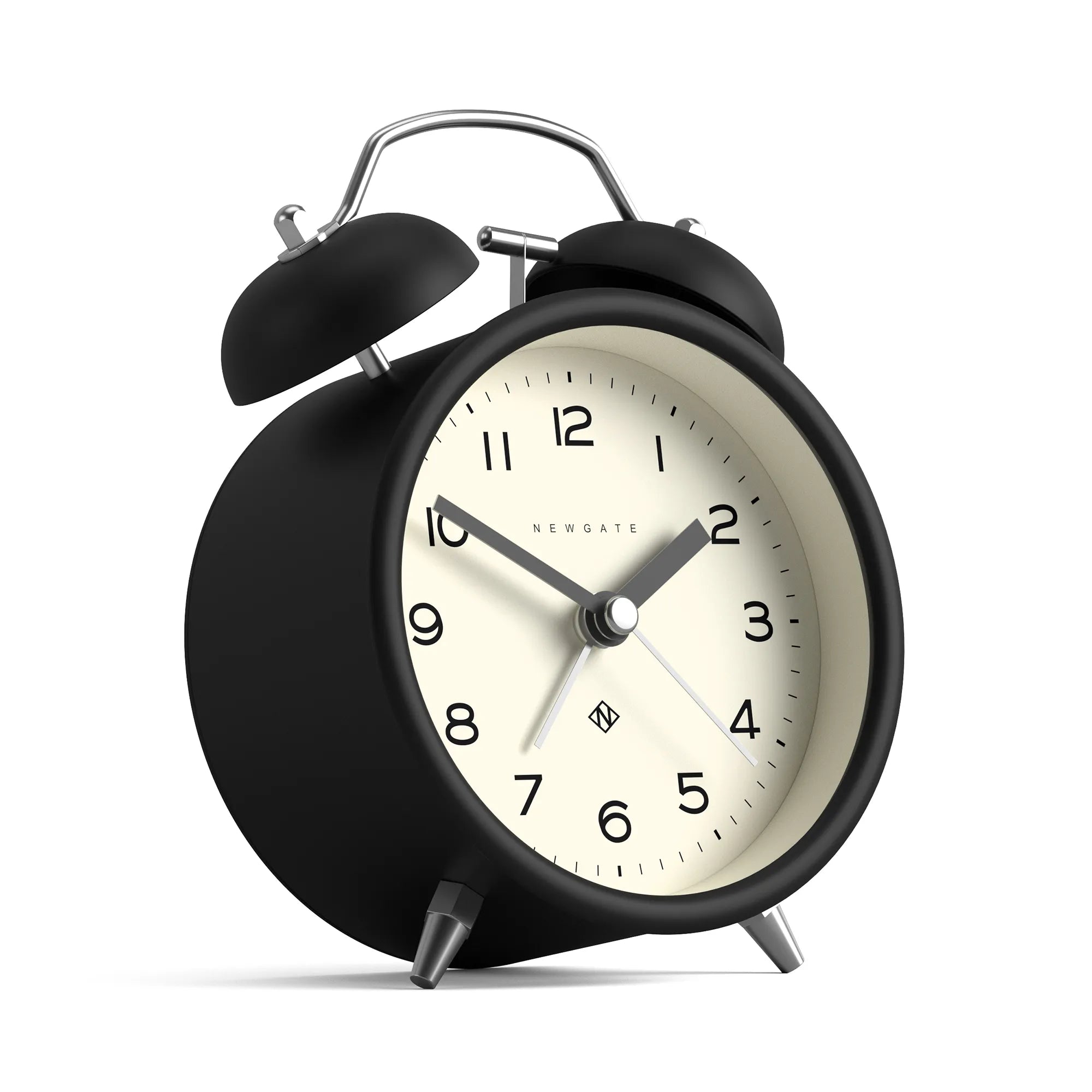 Newgate Echo Alarm Clock in Black