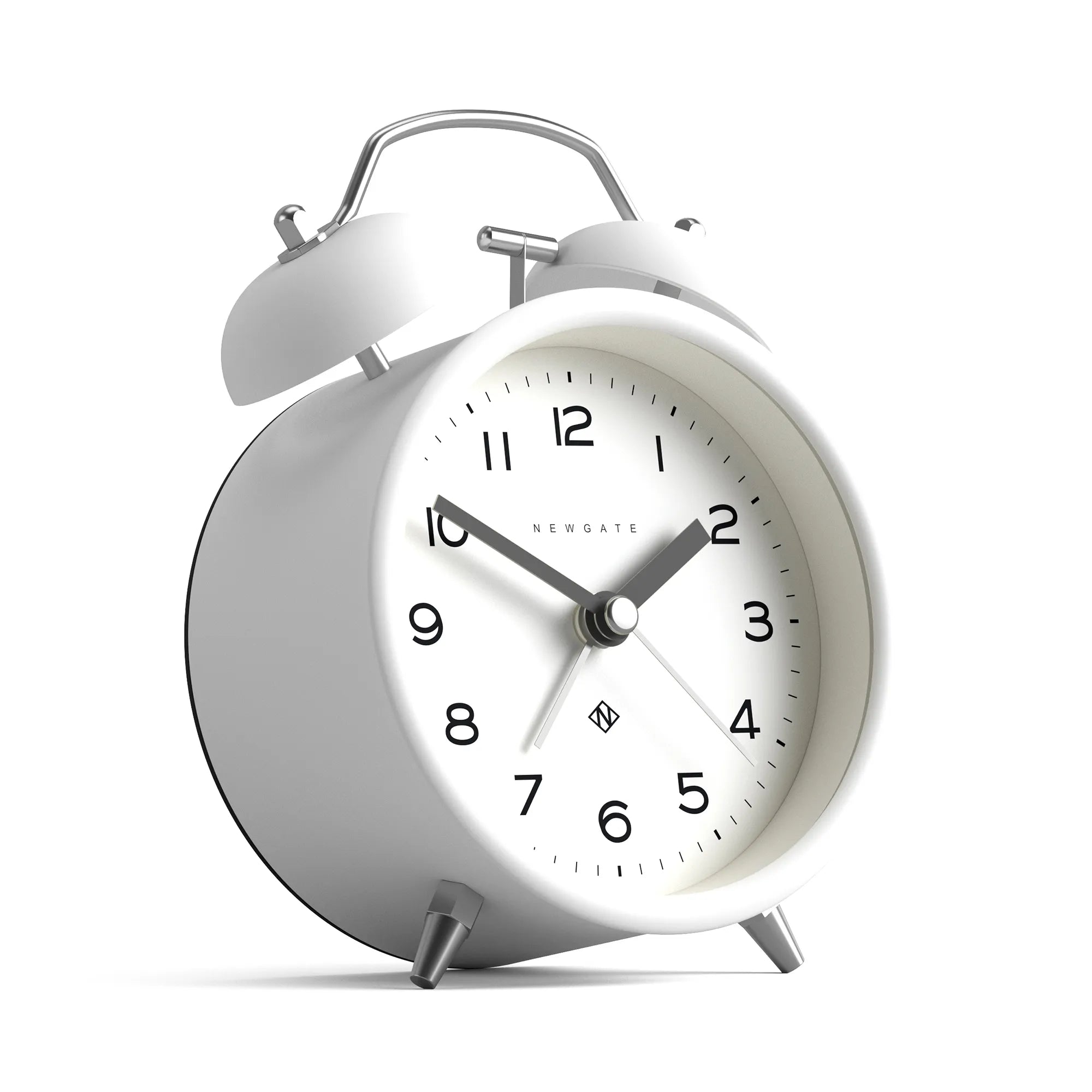 Newgate Echo Alarm Clock in White