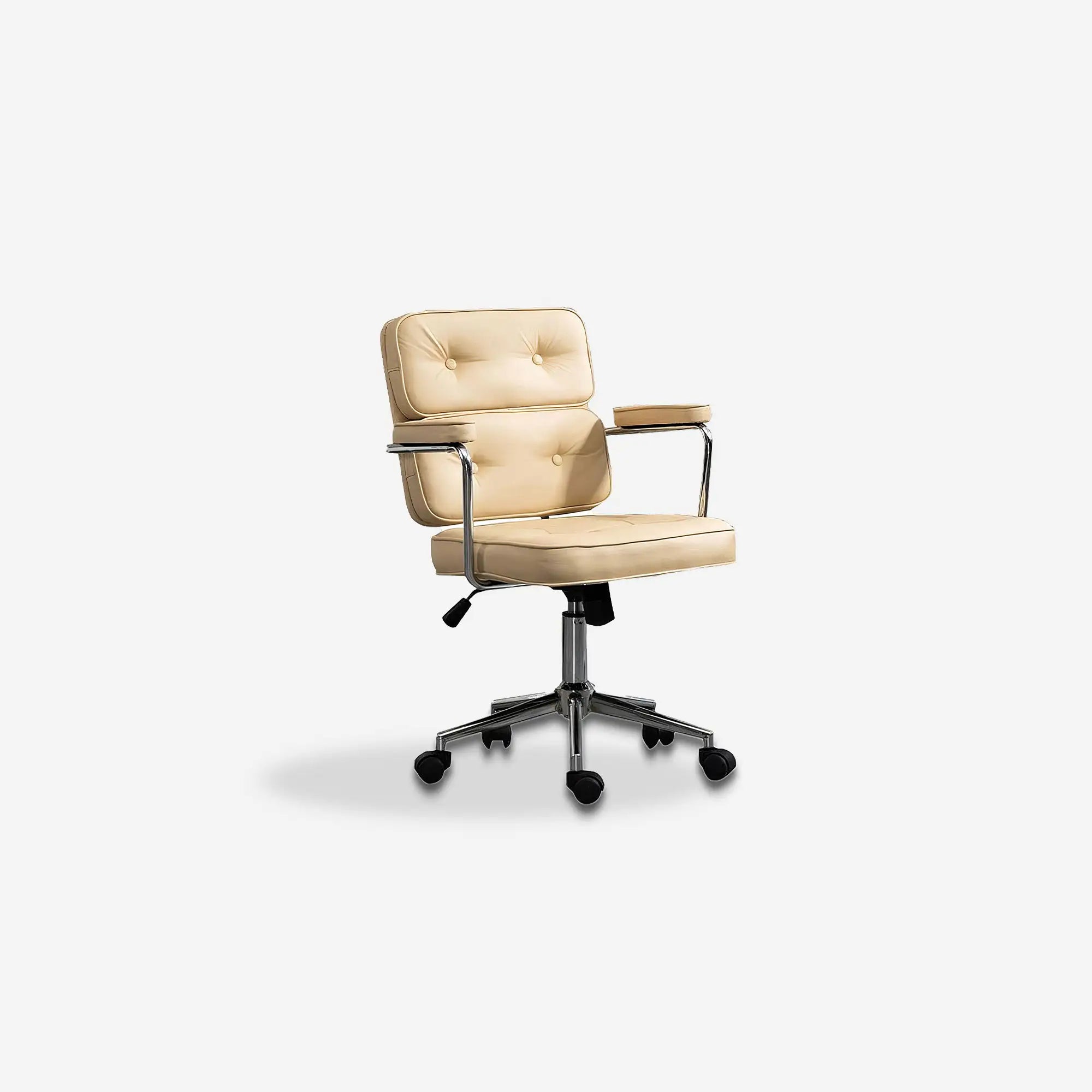 Mid-century biscuit computer chair