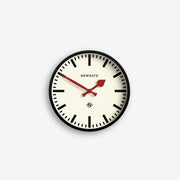 Newgate Luggage Wall Clock in Black