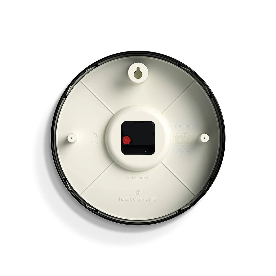 Newgate Luggage Wall Clock in Black