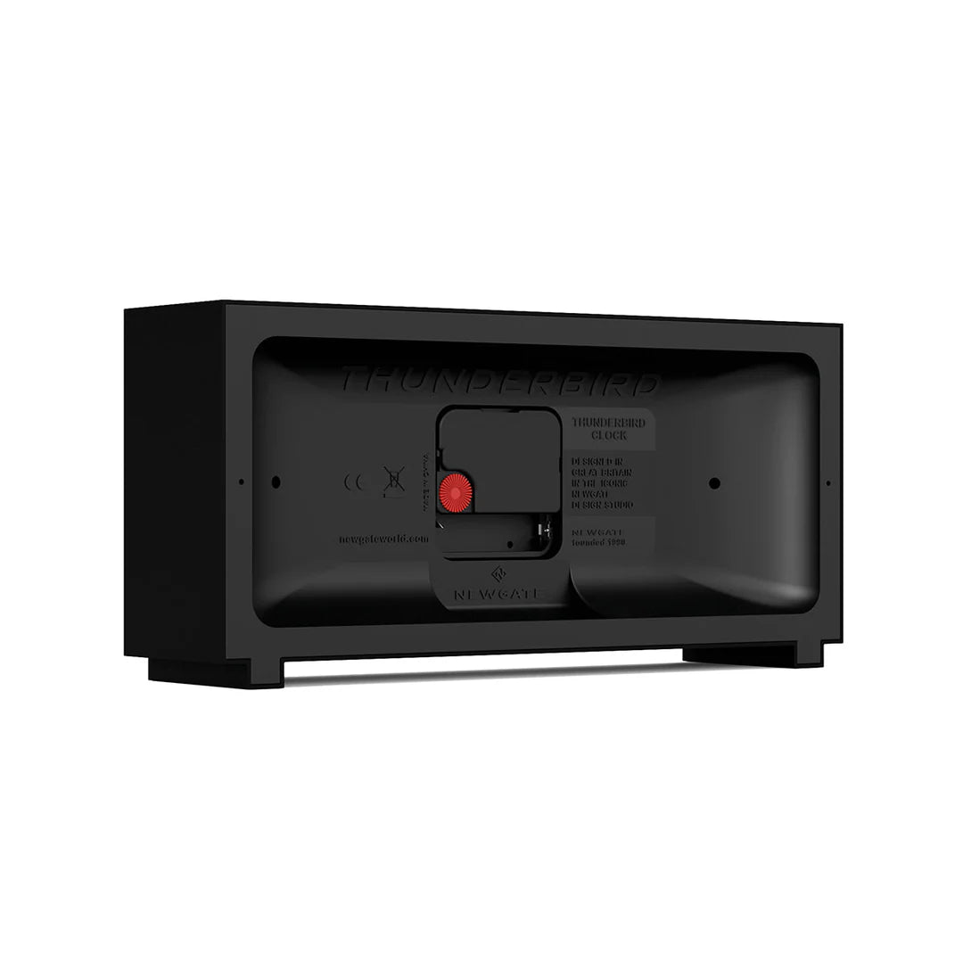 Newgate Thunderbird mantel clock in brown