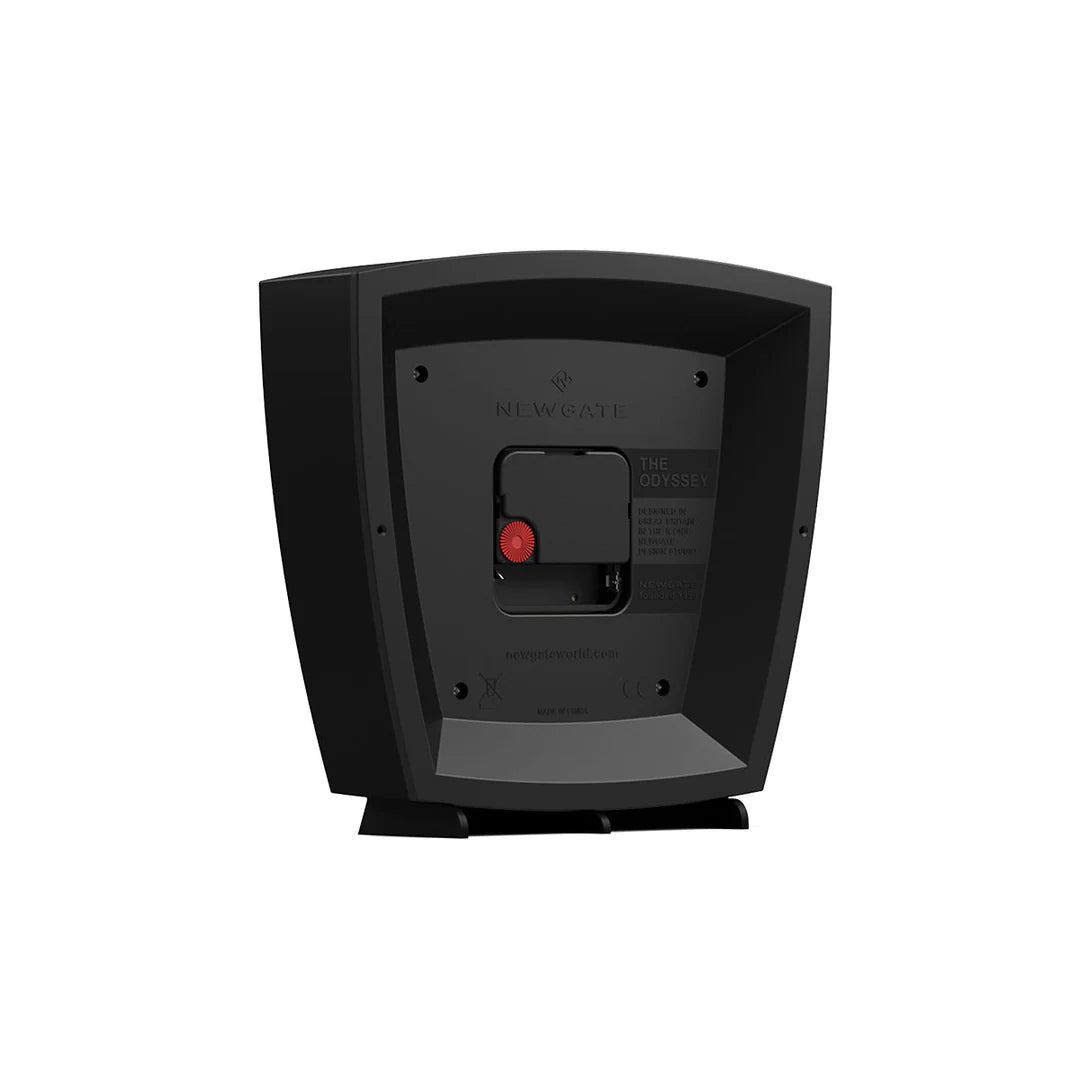 Newgate Odyssey Mantel Clock in Black