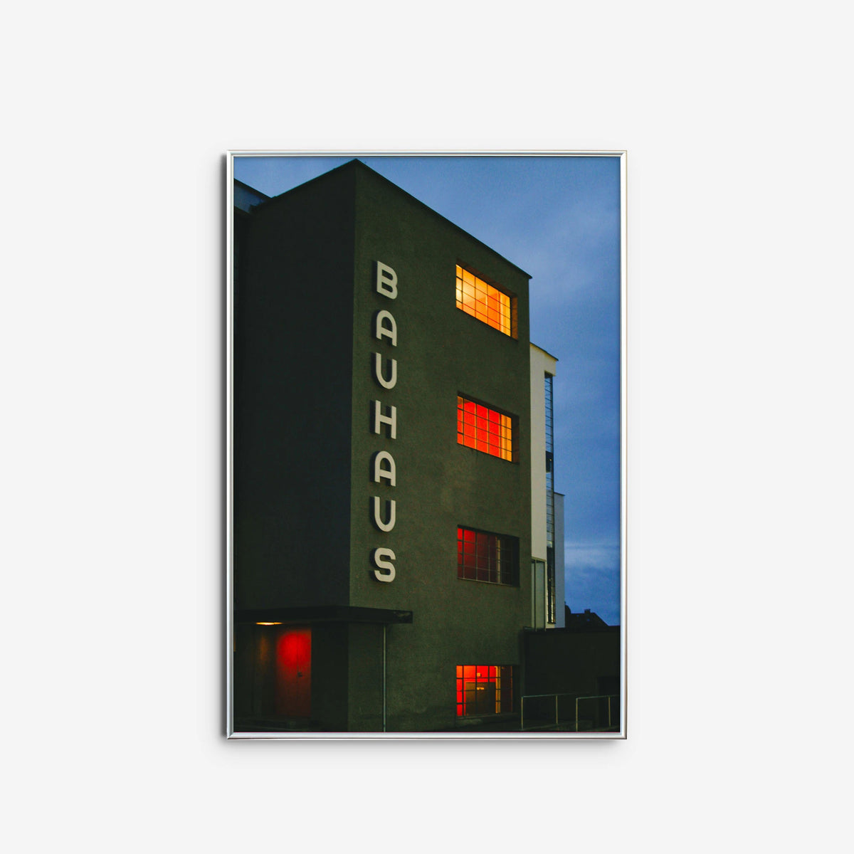 Bauhaus Building Poster