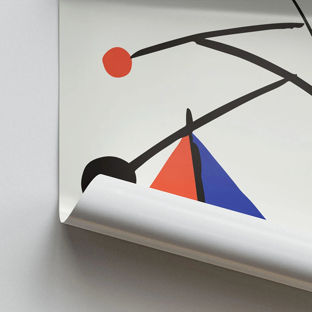 モダンアート ポスター｜Mobiles de Calder 展覧会ポスター