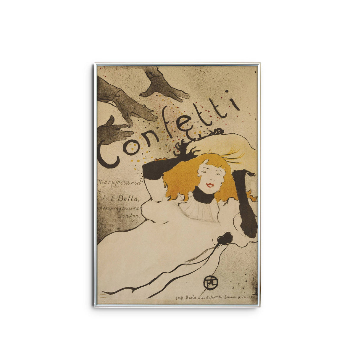 Toulouse-Lautrec "Confetti"