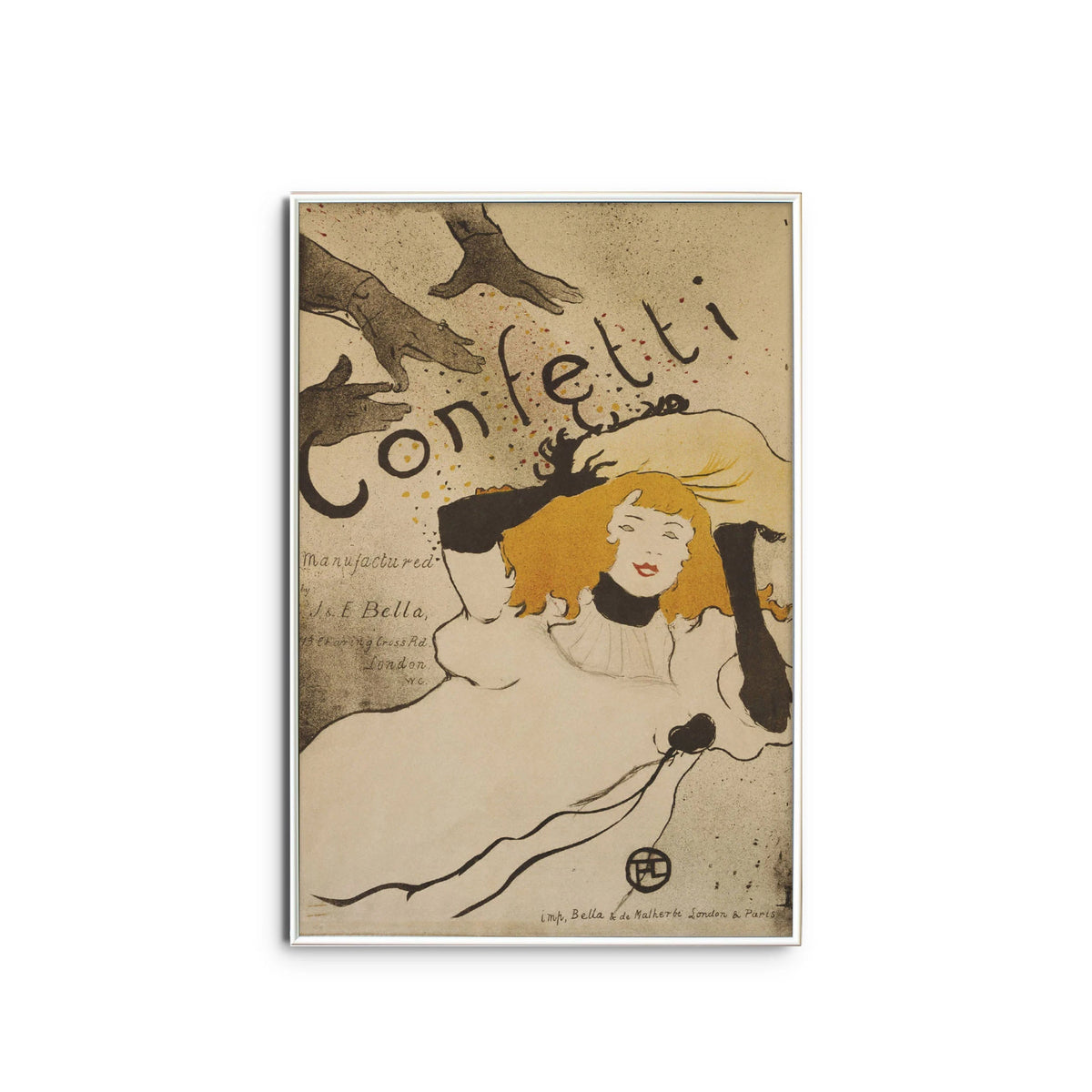 Toulouse-Lautrec "Confetti"