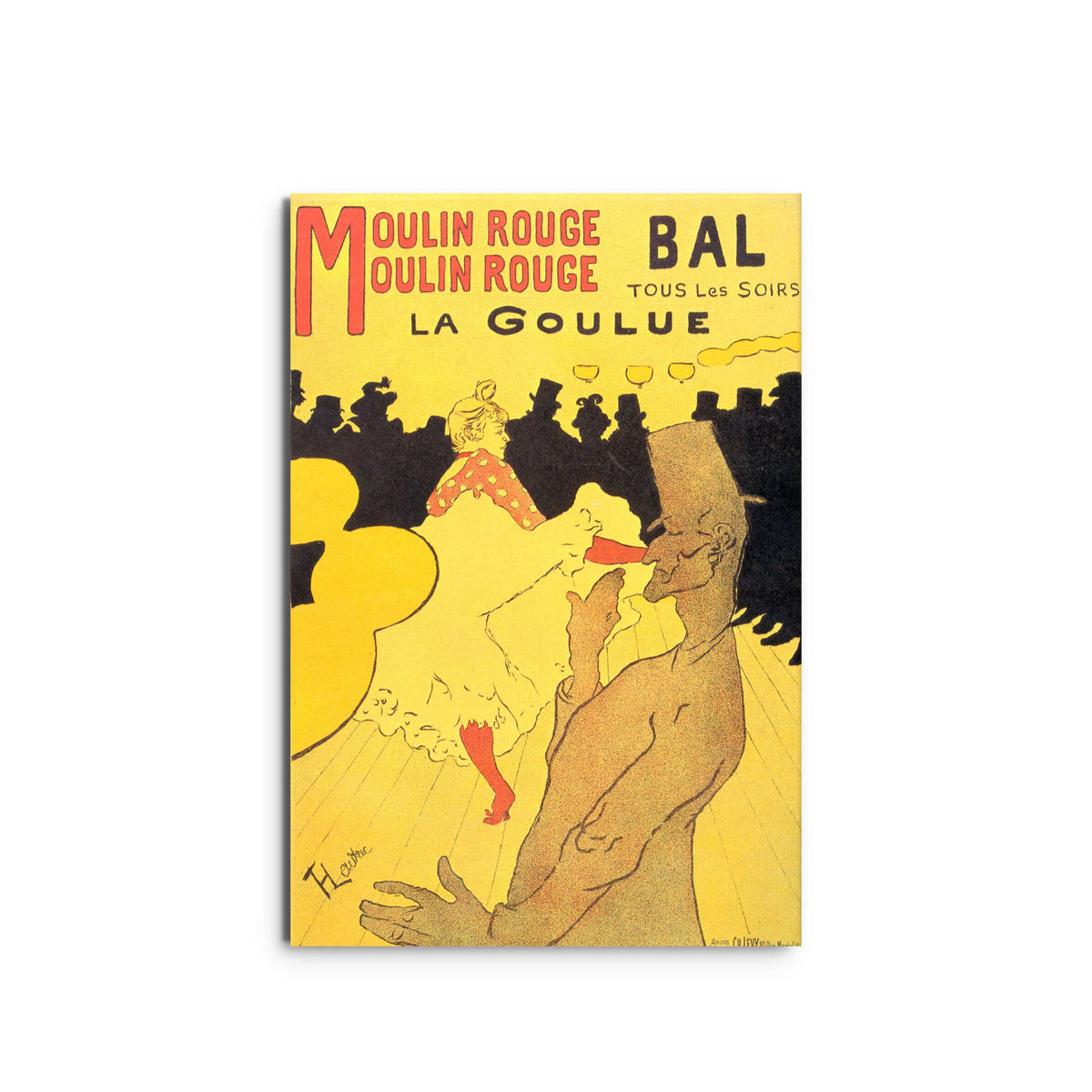 Toulouse-Lautrec "Moulin-Rouge - La Goulue"