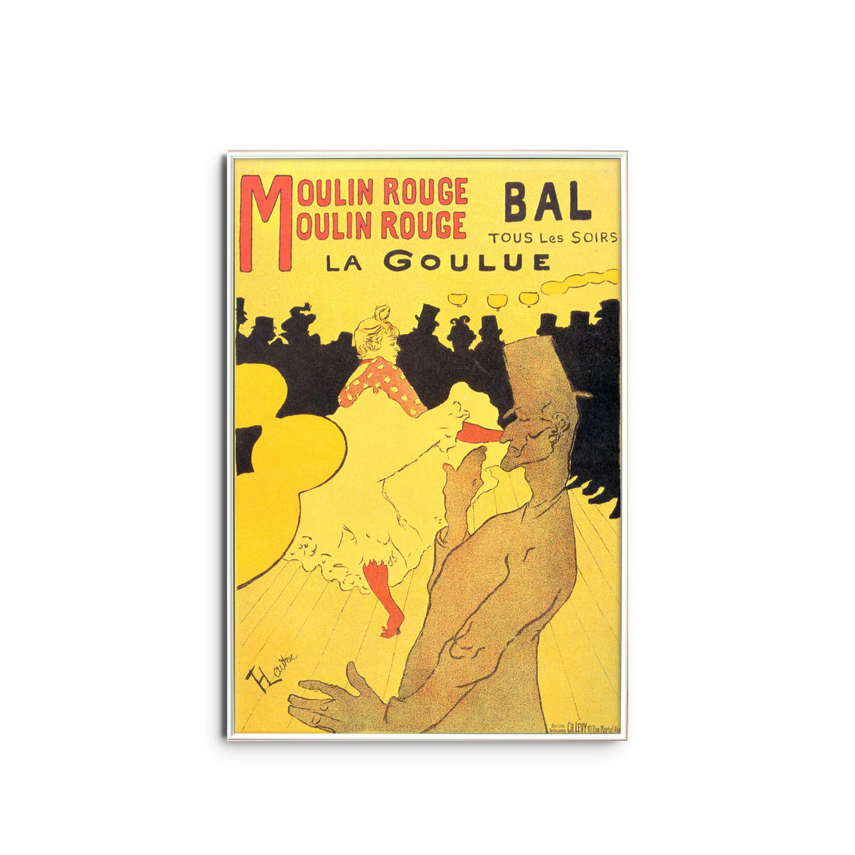 Toulouse-Lautrec "Moulin-Rouge - La Goulue"