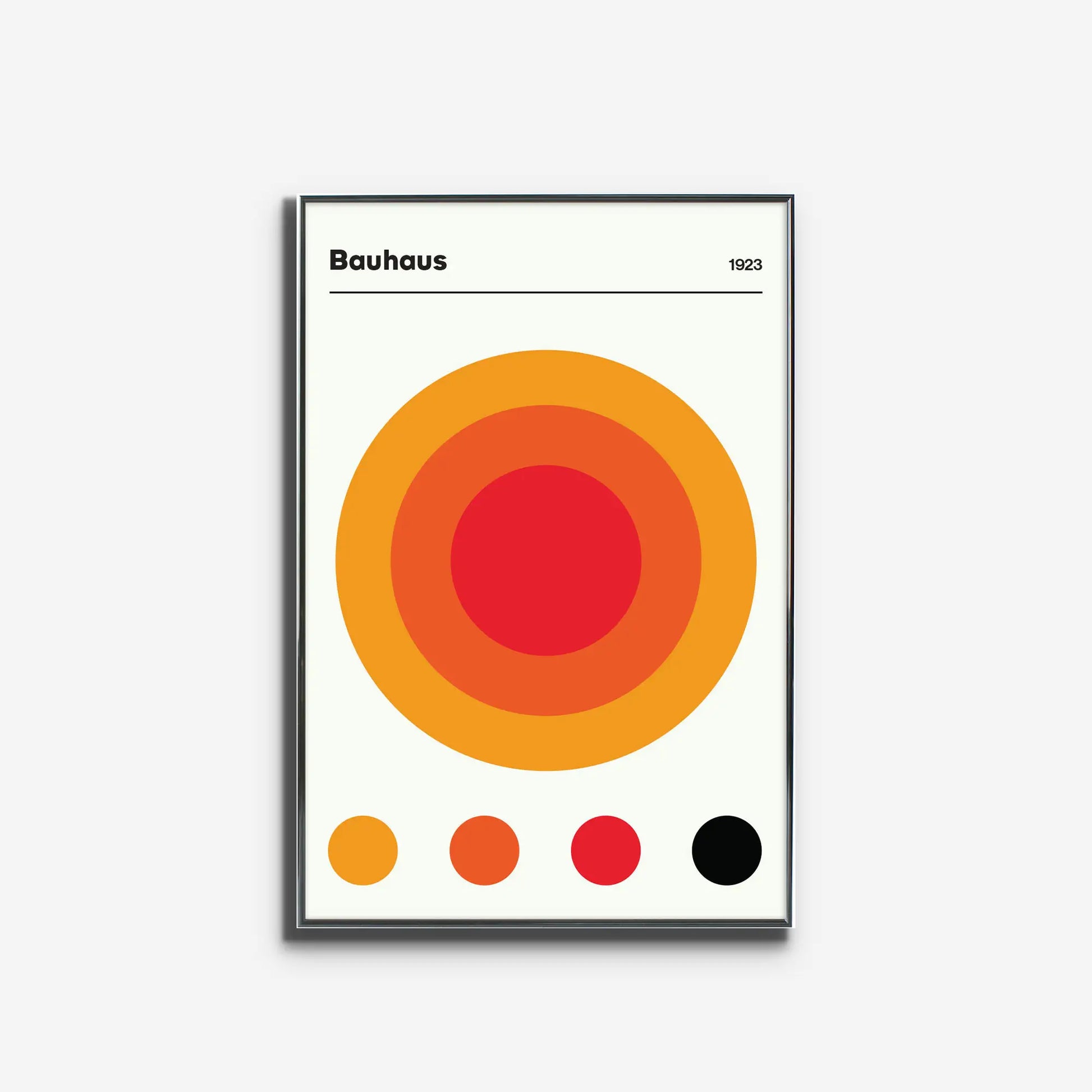 Bauhaus Sonne|バウハウス風デザインポスター・太陽モチーフ Bauhaus Sonne|バウハウス風デザインポスター・太陽モチーフ