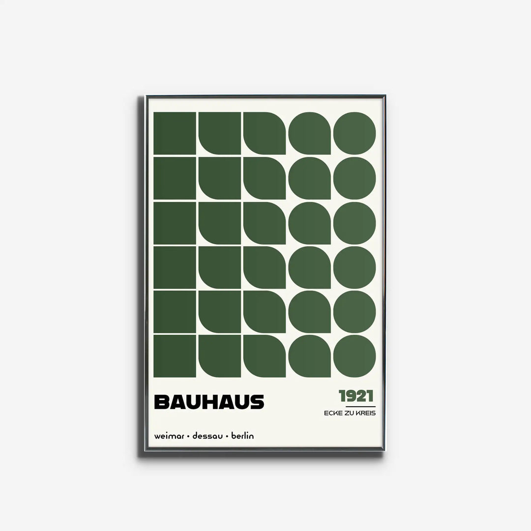 Ecke zu Kreis, in Green