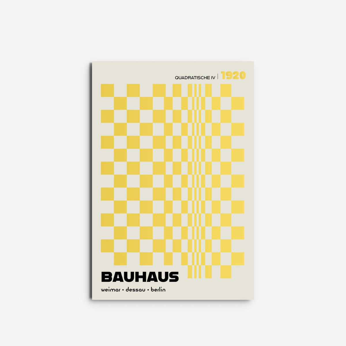 Quadratische, in Yellow