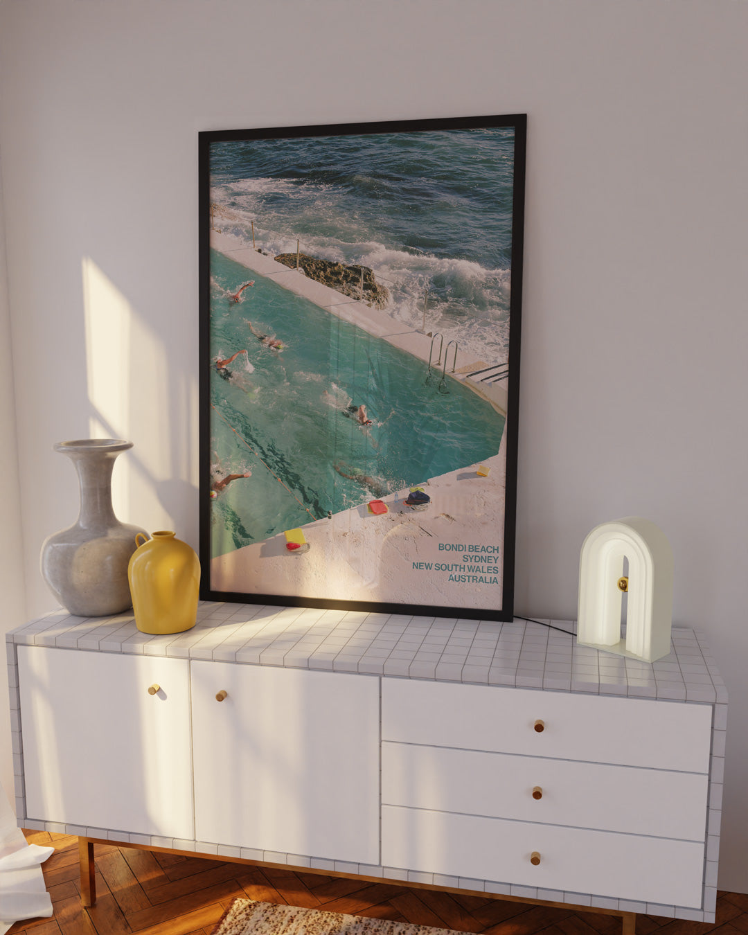 Swimmers and the Sea